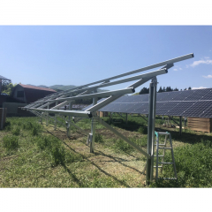 U&C Shaped Pile Solar Ground Mounting System